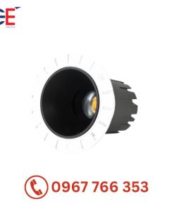Đèn ân trần rọi choá sâu Zircon viền mặt