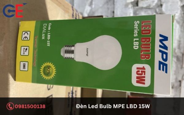 Tính năng của đèn Led Bulb MPE LBD 15W