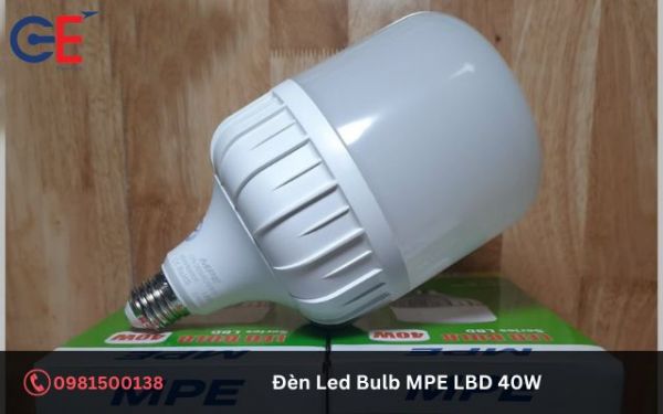 Tính năng của đèn Led Bulb MPE LBD 40W