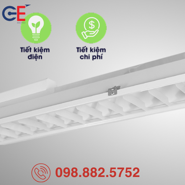 Bộ đèn LED Tube T8 CSBA 80x1200/28W