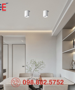 Đèn LED Downlight nổi trần NT03 120/10W 12W dễ lắp đặt