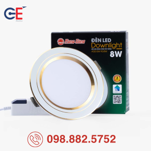 Đèn LED Downlight Rạng Đông đổi màu AT20 90/8W 10W