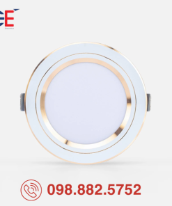 Đèn LED Downlight Rạng Đông đổi màu AT46 110/10W 12W thiết kế viền mỏng
