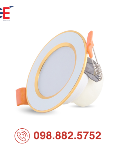 Đèn LED Downlight Rạng Đông đổi màu AT10 60/3W thiết kế thẩm mỹ