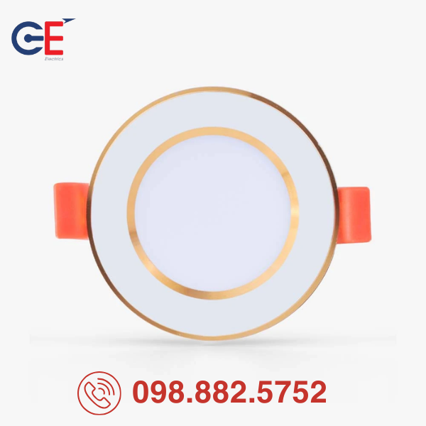 Đèn LED Downlight Rạng Đông đổi màu AT10 60/3W thiết kế nhỏ gọn