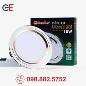 Đèn LED Downlight Rạng Đông đổi màu AT20 110/10W 12W thiết kế cao cấp