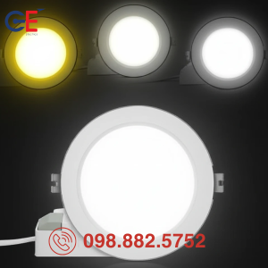 Đèn LED Downlight Rạng Đông AT56 90/8W 10W nhiệt độ ánh sáng đa dạng