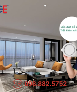 Đèn LED Downlight Rạng Đông AT58 110/10W 12W thiết kế thanh lịch