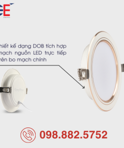 Đèn LED Downlight Rạng Đông AT58 110/10W 12W độ bền và tuổi thọ cao