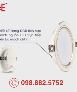 Đèn LED Downlight Rạng Đông đổi màu AT58.RM 90/10W tản nhiệt vượt trội