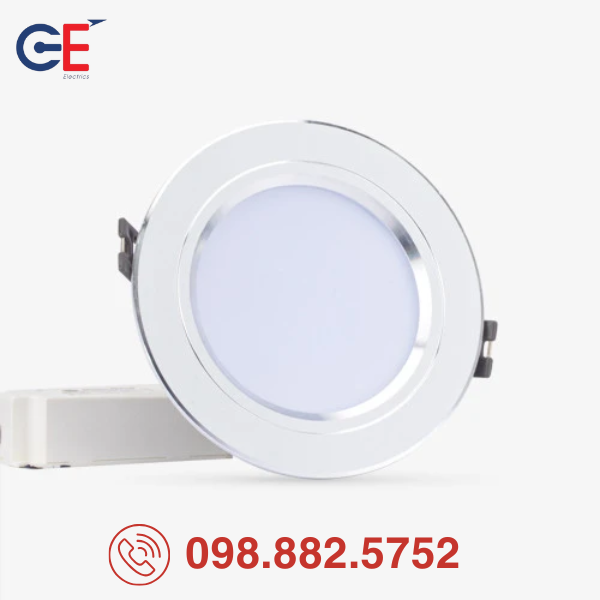 Đèn LED Downlight Rạng Đông AT60 110/10W 12W hiệu suất cao 