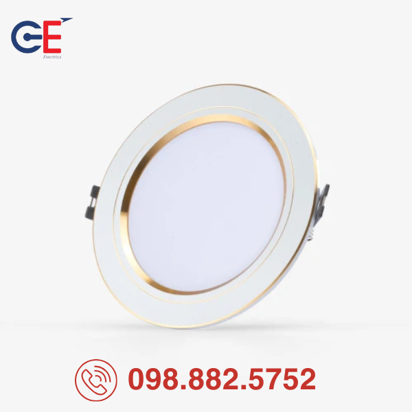 Đèn LED Downlight Rạng Đông AT46 110/10W 12W thiết kế thanh lịch