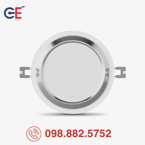 Đèn LED Downlight Rạng Đông AT60 110/10W thiết kế viền mỏng 