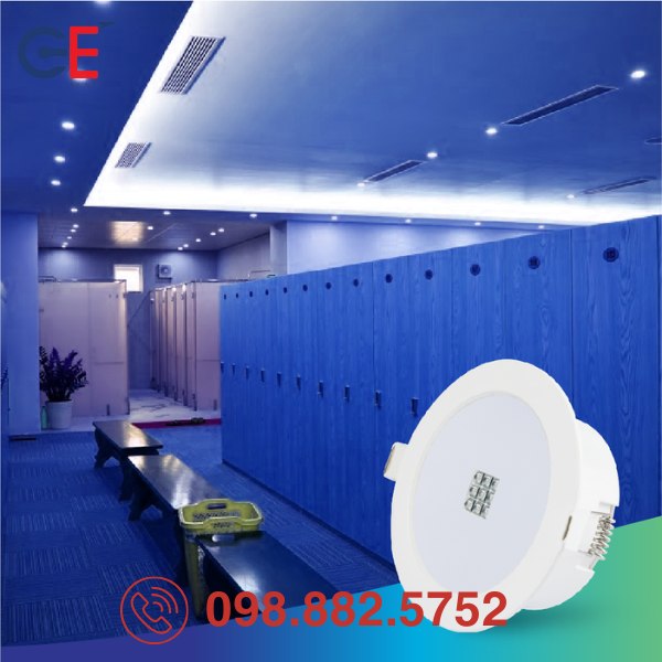Đèn LED Downlight Rạng Đông diệt khuẩn AT21.UV 90/7W khử khuẩn 