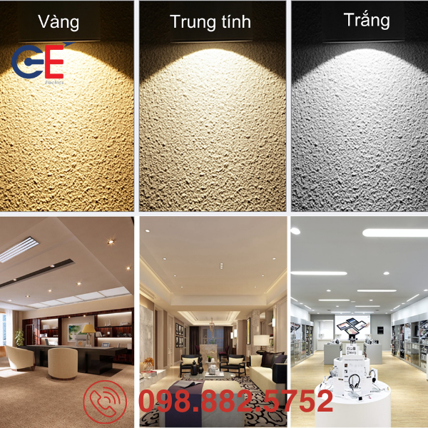 Đèn LED Downlight Rạng Đông đổi màu AT10 90/8W 10W ánh sáng thay đổi linh hoạt