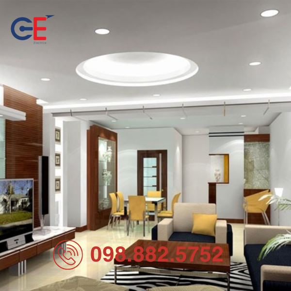 Đèn LED Downlight Rạng Đông đổi màu AT10 90/7W 9W nâng tầm không gian 