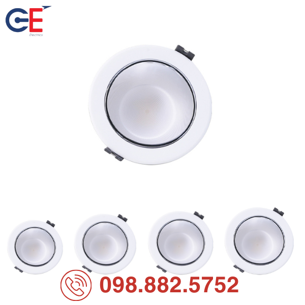 Đèn LED Downlight Rạng Đông đổi màu AT17 110/9W 12W 