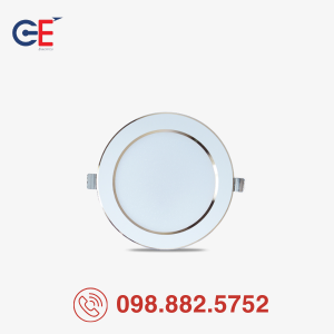 Đèn LED Downlight Rạng Đông đổi màu AT58 90/8W 10W viền mỏng