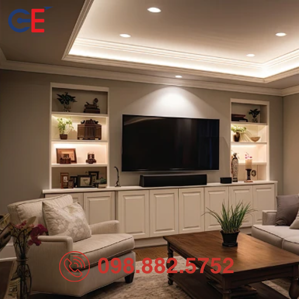 Đèn LED Downlight Rạng Đông AT58.RM 110/12W hiệu suất ánh sáng tốt 