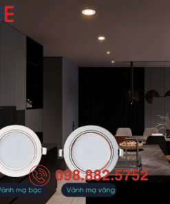 Đèn LED Downlight Rạng Đông AT58.RM 110/12W phù hợp mọi không gian