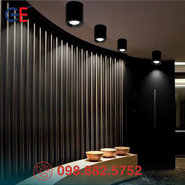 Đèn LED Downlight Rạng Đông nổi trần NT01 110/10W 12W 15W tương thích mọi loại trần 