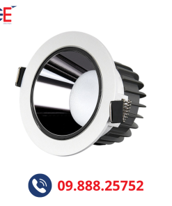 Đèn led downlight Philips DN06 đen