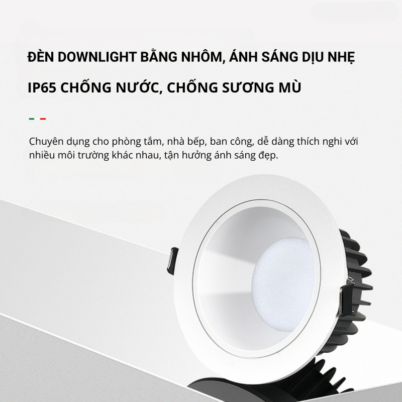 Đèn led downlight Philips GE DN06 trắng
