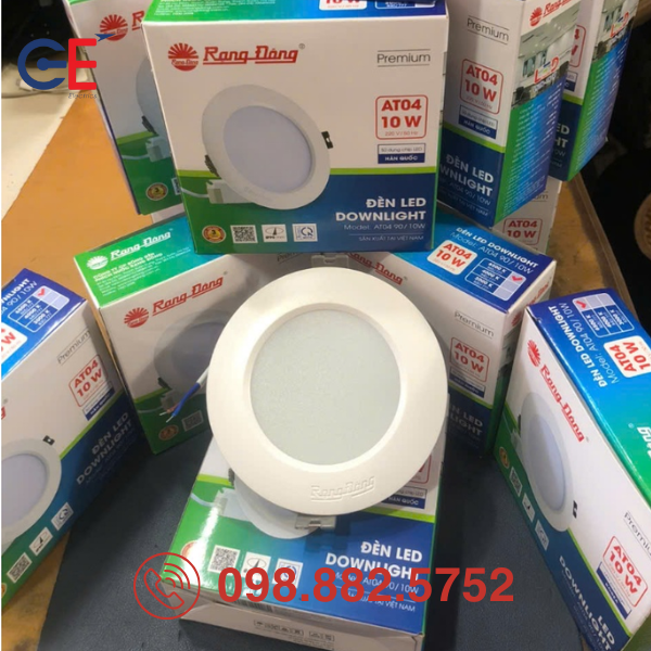 den-led-downlight-rang-dong-at04-110-10w-da-dang-mau-anh-sang Đèn LED Downlight Rạng Đông AT04 110/10W đa dạng màu ánh sáng