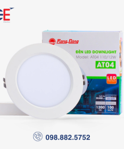 Đèn LED Downlight Rạng Đông AT04 110/12W với thiết kế tinh tế