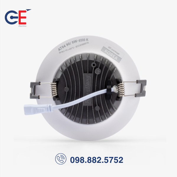 den-led-downlight-rang-dong-at04-90-9w (4) Đèn LED Downlight Rạng Đông AT04 90/9W