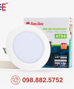 Đèn LED Downlight Rạng Đông AT06.V2 110/9W điện áp ổn định