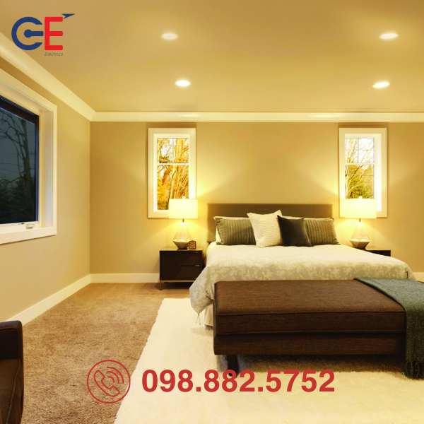 Đèn LED Downlight Rạng Đông AT06.V2 110/9W phù hợp mọi không gian 