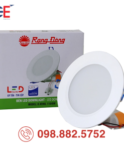 Đèn LED Downlight Rạng Đông AT06.V2 110/9W sáng bừng không gian sống