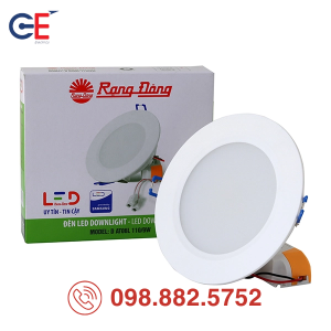 Đèn LED Downlight Rạng Đông AT06.V2 110/9W sáng bừng không gian sống