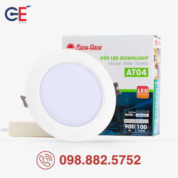 Đèn LED Downlight Rạng Đông AT06.V2 110/9W