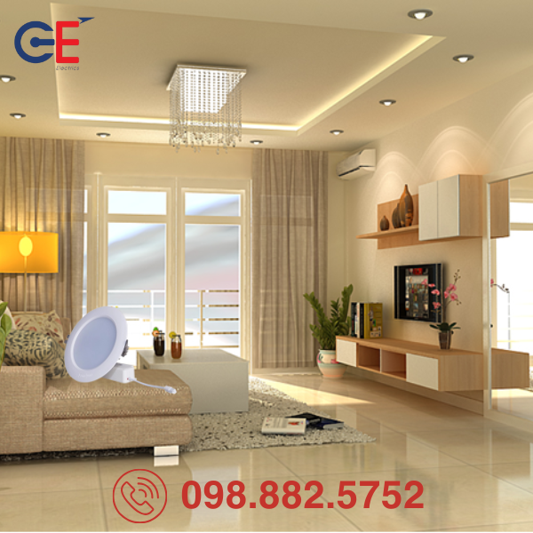 Đèn LED Downlight Rạng Đông AT10 90/8W nâng tầm không gian 