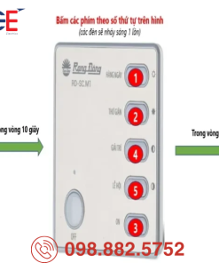 Đèn LED Downlight Rạng Đông AT20.RM 90/7W công tắc điều khiển