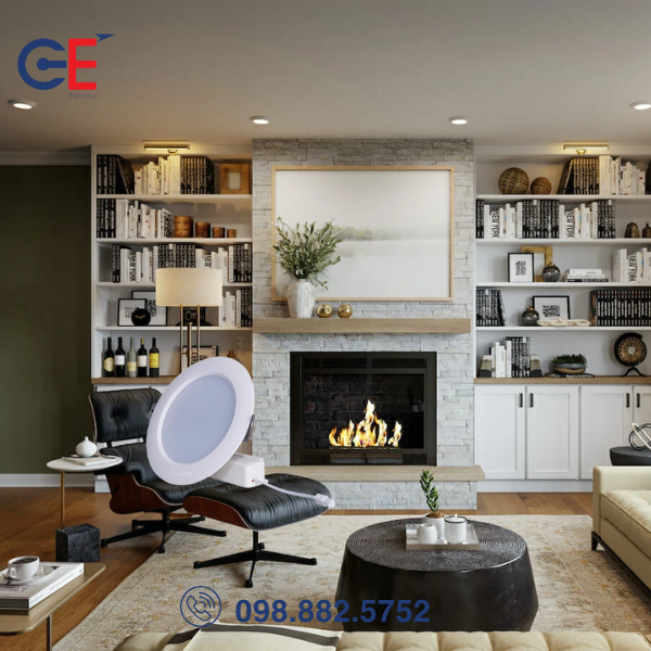 Đèn LED Downligt Rạng Đông phù hợp mọi không gian 