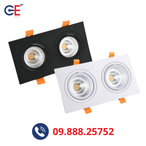 Đèn led downlight vuông Philips GE DLV1-2 10W