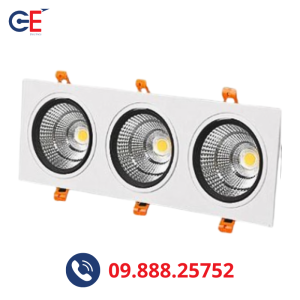Đèn led downlight vuông Philips GE DLV1-3 12W