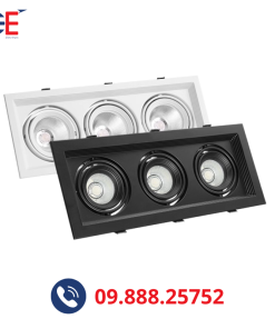 Đèn LED Downlight vuông Philips GE DLV3-3 8W