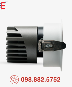 Đèn LED Downlight xoay góc Rạng Đông AT39 76/12W công suất mạnh mẽ