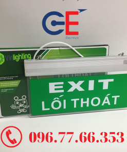 Đèn Led Exit thoát hiểm dạ quang