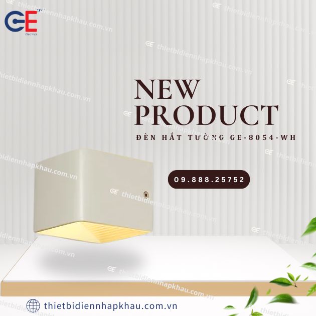 Đèn led hắt tường GE-8054-WH