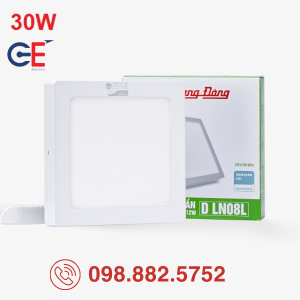 Đèn LED ốp trần Rạng Đông LN08 300x300/30W tuổi thọ cao