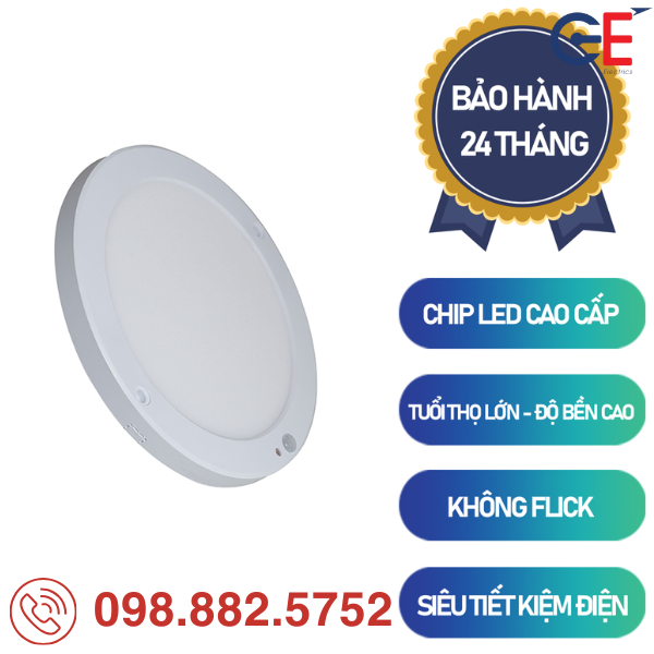 den-led-op-tran-ln11-220-18w-do-ben-bi-cao Đèn LED ốp trần Rạng Đông LN11 220/18W độ bền bỉ cao