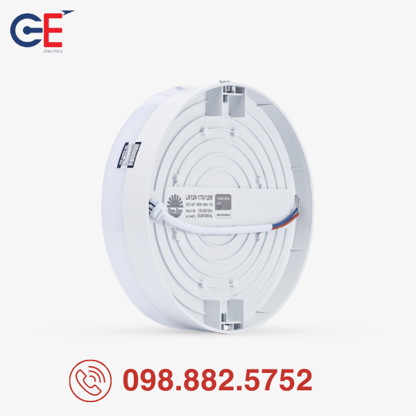 den-led-op-tran-ln12-170-15w Đèn LED ốp trần Rạng Đông LN12 220/22w,tiết kiệm điện