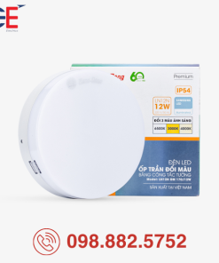 Đèn LED ốp trần Rạng Đông LN12N 170/12W chất liệu cao cấp
