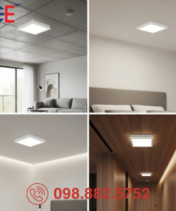 Đèn LED ốp trần Rạng Đông LN12N 170x170/12W chất lượng ánh sáng hoàn hảo