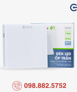 Đèn LED ốp trần Rạng Đông LN12N 220x220/18W